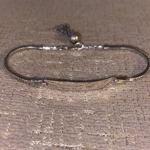 Vintage Forester Sterling Silver ID Bracelet